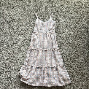 Madewell plaid dress